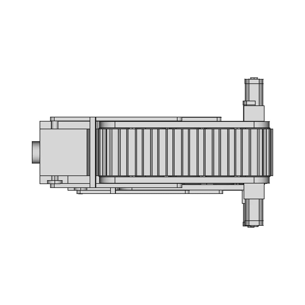 Pipe Inspection Robot - Standard Mechanical Component_90_0_degree_snapshot