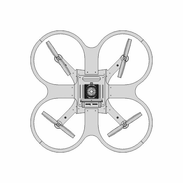 Lidar Drone | High-Quality CAD Model