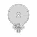 Heds 9000 A00 9100 Optical Encoder 50Mm Disc - Downloadable CAD Representation_0_0_degree_snapshot