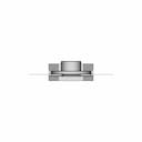 Heds 9000 A00 9100 Optical Encoder 50Mm Disc - Downloadable CAD Representation_270_0_degree_snapshot