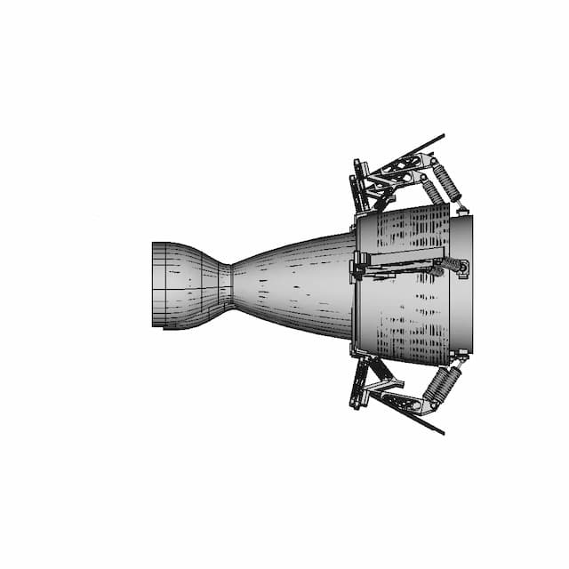 Bio-Inspired Morphing Rocket Nozzle - Standard Mechanical Component