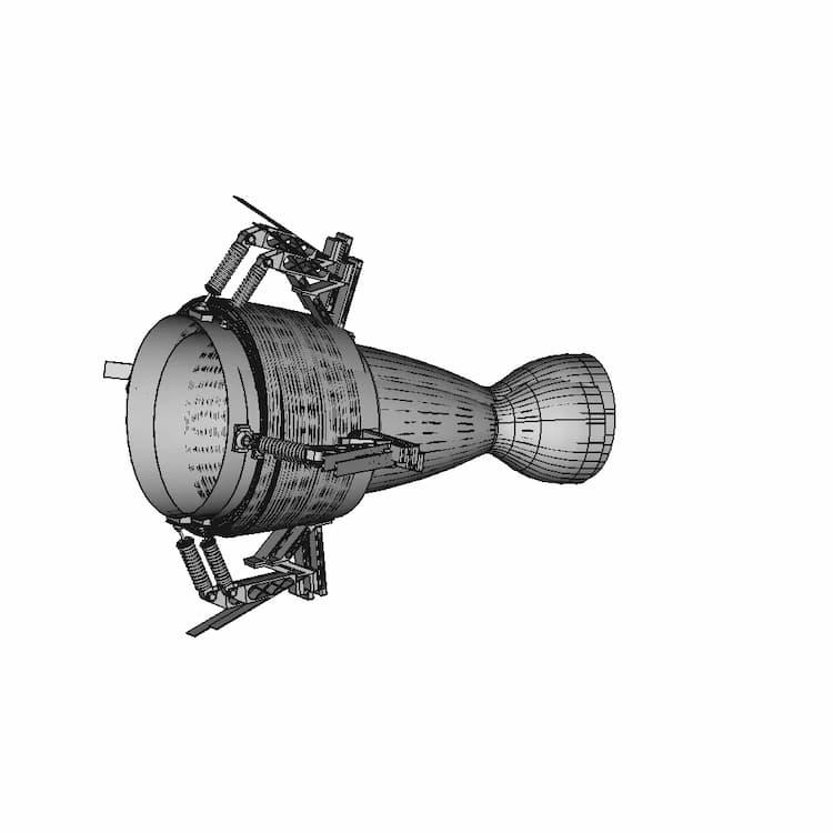 Bio-Inspired Morphing Rocket Nozzle - Standard Mechanical Component