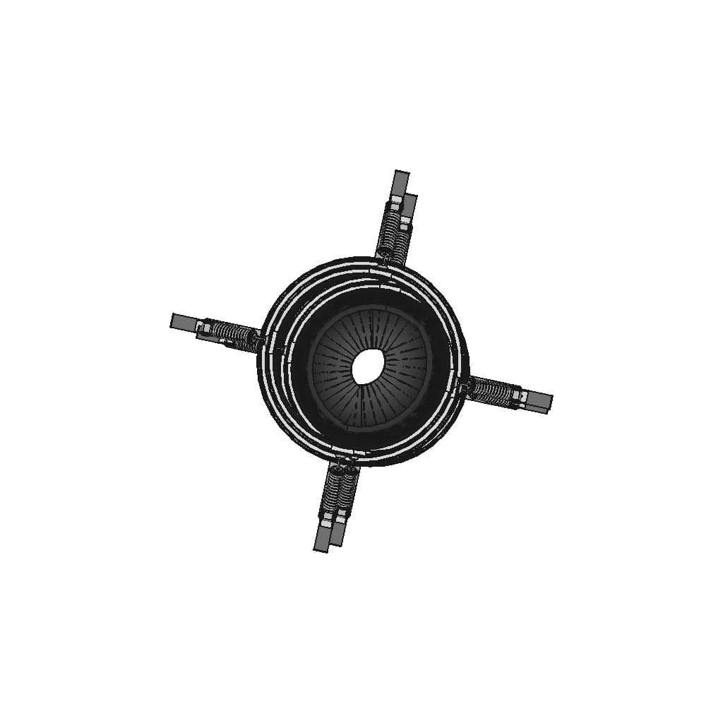 Bio-Inspired Morphing Rocket Nozzle - Standard Mechanical Component_0_90_degree_snapshot