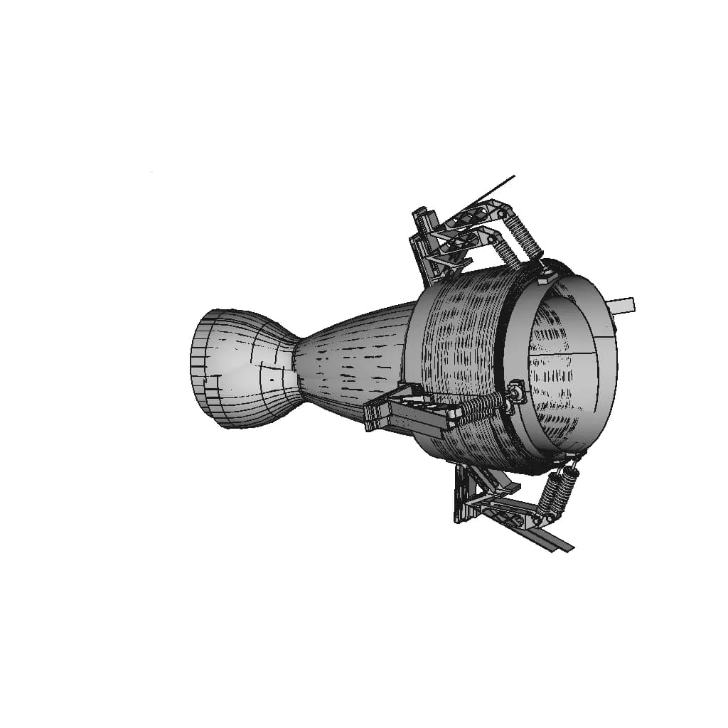 Bio-Inspired Morphing Rocket Nozzle - Standard Mechanical Component_60_30_degree_snapshot