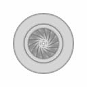 Fly Wheel With Active Cooling | High-Quality CAD Model_270_0_degree_snapshot