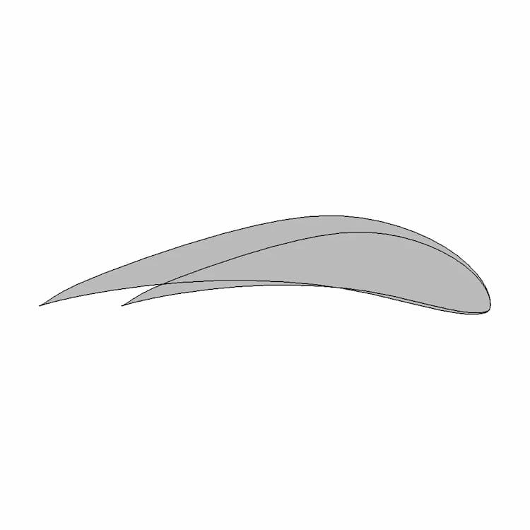 Eppler 420 Airfoil Section - Downloadable CAD Representation