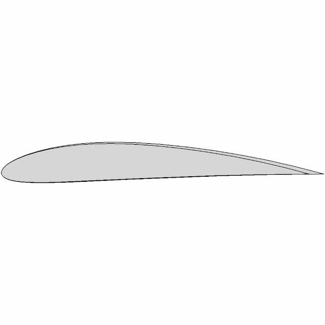 Naca 4412 Airfoil Section | 3D Engineering Design File