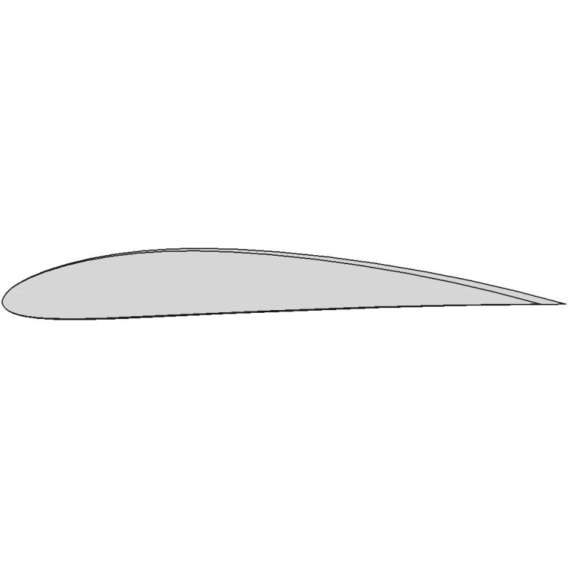 Naca 4412 Airfoil Section | 3D Engineering Design File
