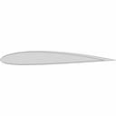 Naca 2412 Airfoil Section | 3D Engineering Design File_0_0_degree_snapshot