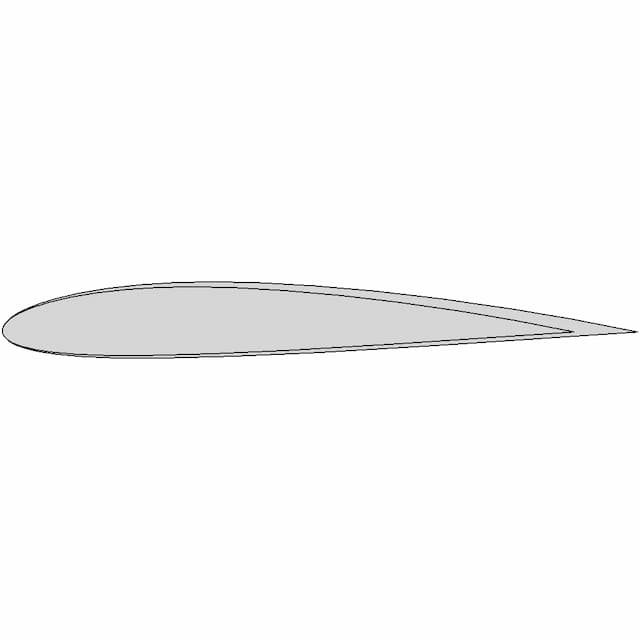 Naca 2412 Airfoil Section | 3D Engineering Design File
