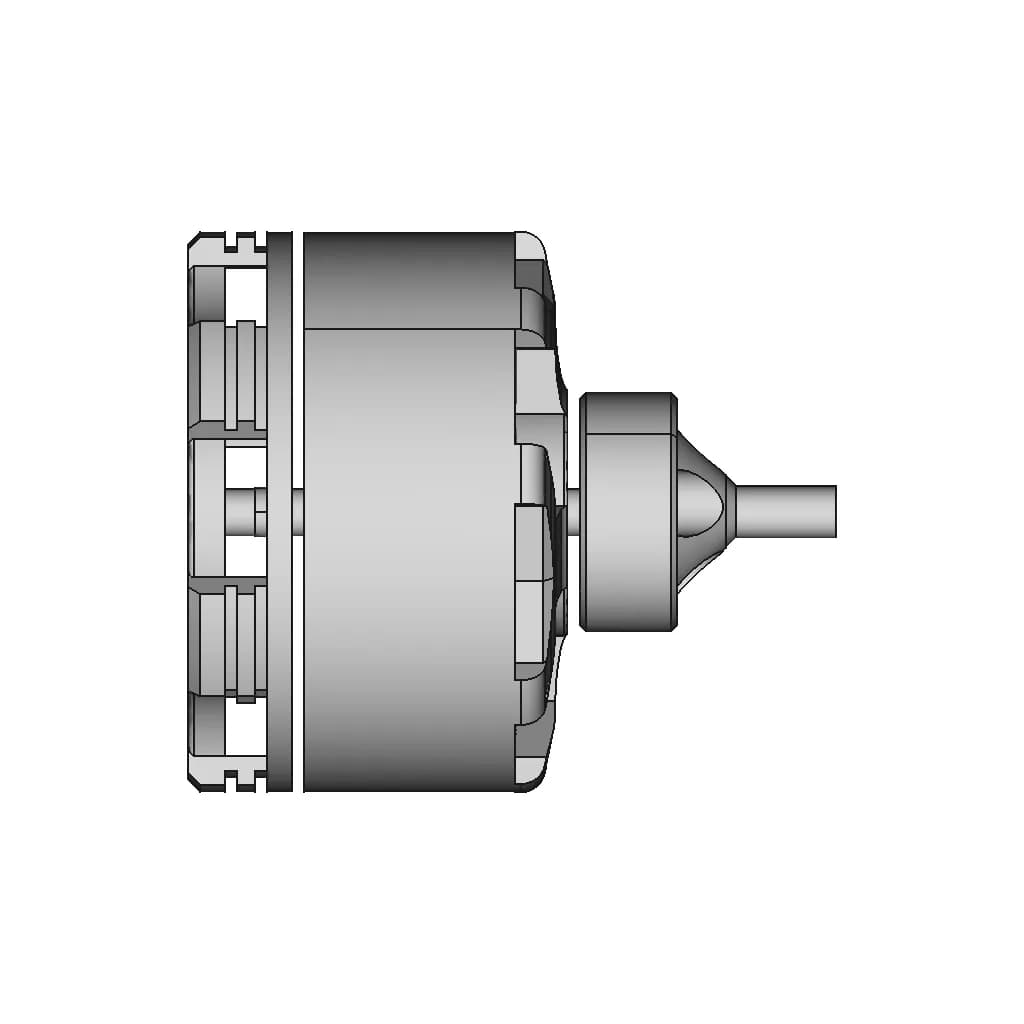 Tarot 4114 320 Kv Motor | 3D Engineering Design File_0_90_degree_snapshot