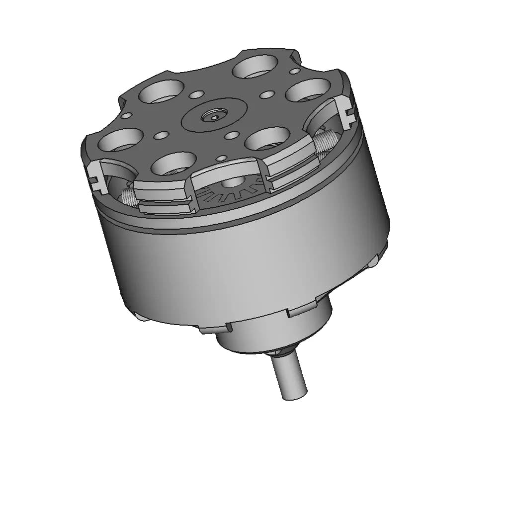 Tarot 4114 320 Kv Motor | 3D Engineering Design File_60_30_degree_snapshot