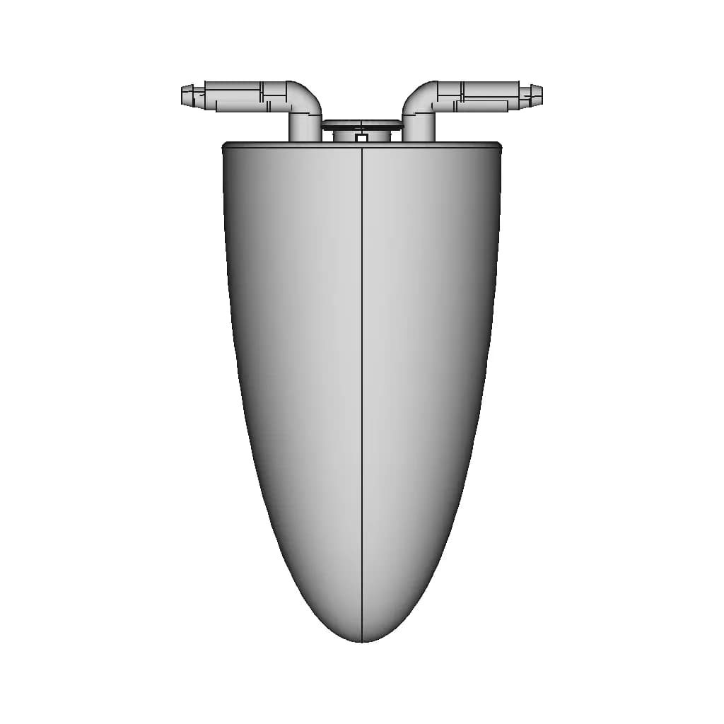 Bionutrient Exchange Capsule For Efficient Nutrient And Gas Management - Standard Mechanical Component_0_90_degree_snapshot