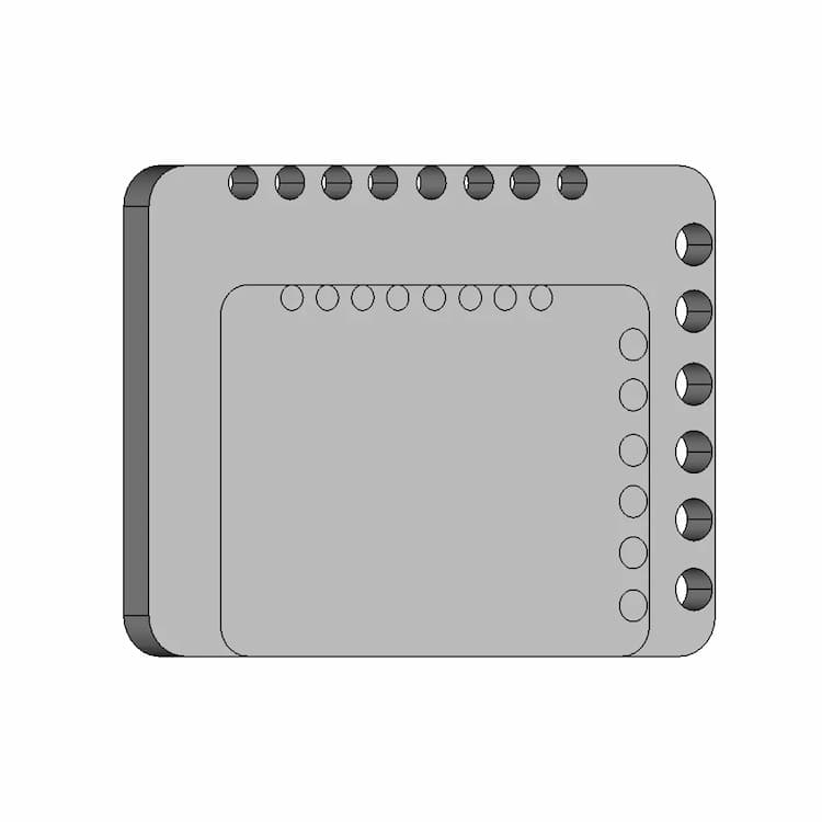 Tbs Crsf Nano Diversity Rx | High-Quality CAD Model