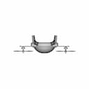 Quadcopter Drone Frame Design With Dome Enclosure | 3D Engineering Design File_270_0_degree_snapshot