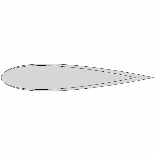 Naca 0018 Airfoil Section | High-Quality CAD Model