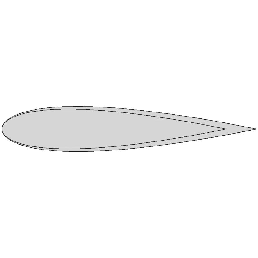Naca 0018 Airfoil Section | High-Quality CAD Model