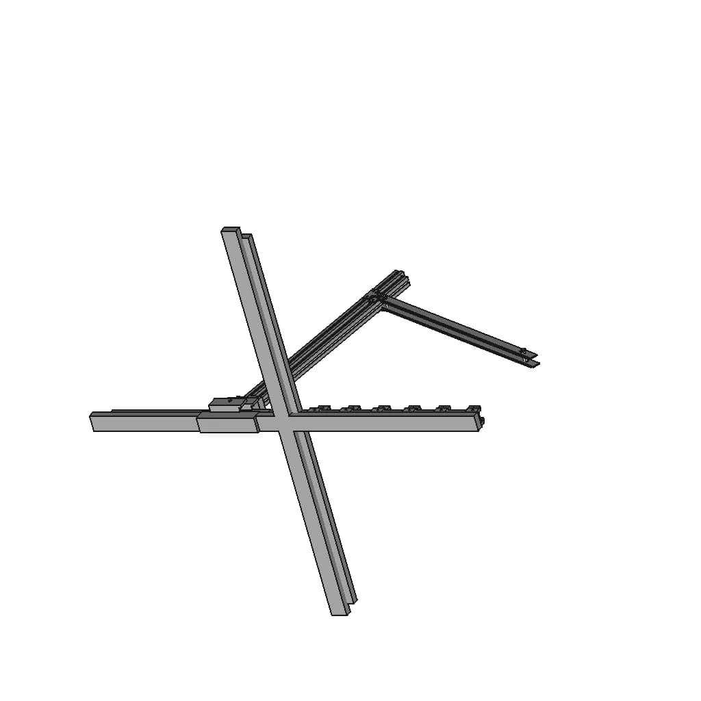 Launch Rail - Standard Mechanical Component_60_30_degree_snapshot