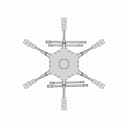 Hexacopter Frame - Standard Mechanical Component_270_0_degree_snapshot