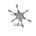 Hexacopter Frame - Standard Mechanical Component_60_30_degree_snapshot