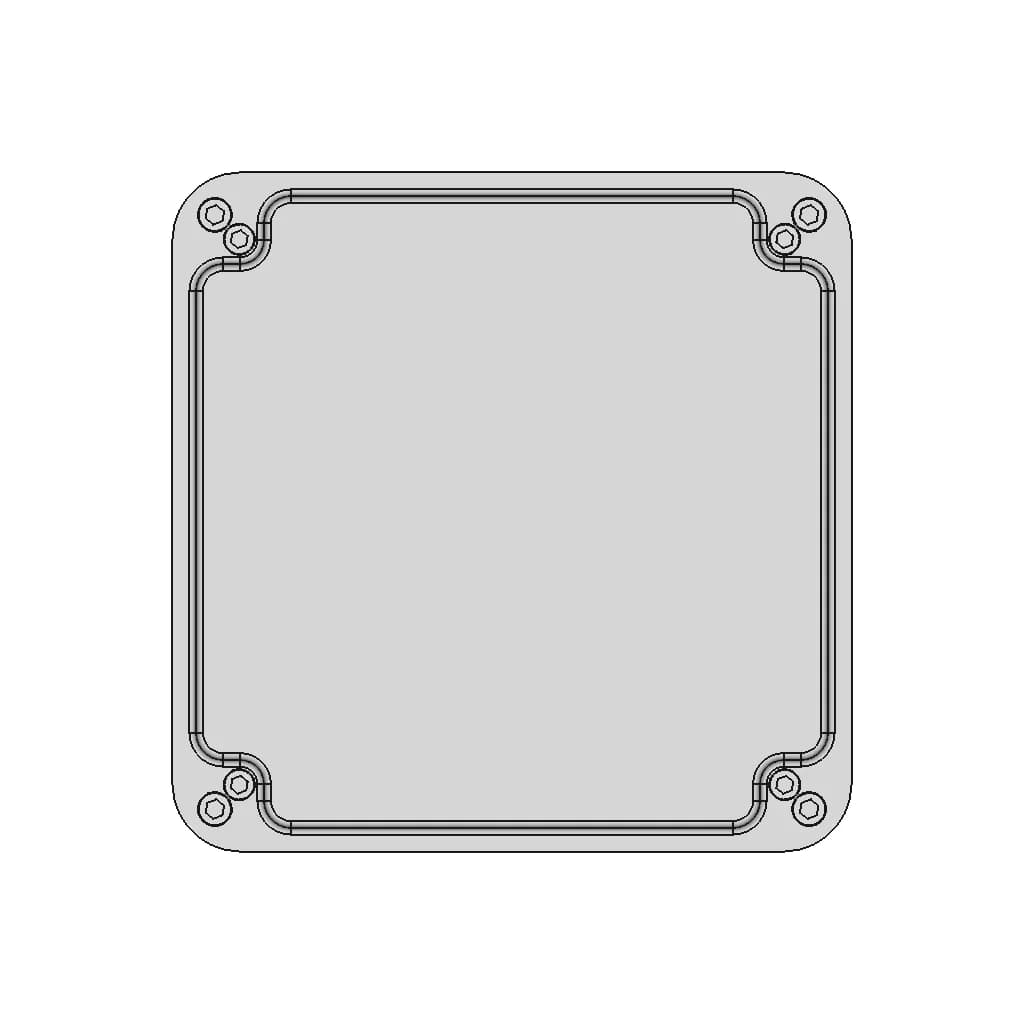 Ip67 Electronics Box With Cooler - Downloadable CAD Representation_0_0_degree_snapshot