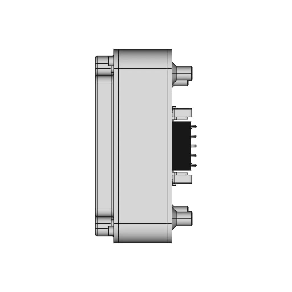 Ip67 Electronics Box With Cooler - Downloadable CAD Representation_0_90_degree_snapshot