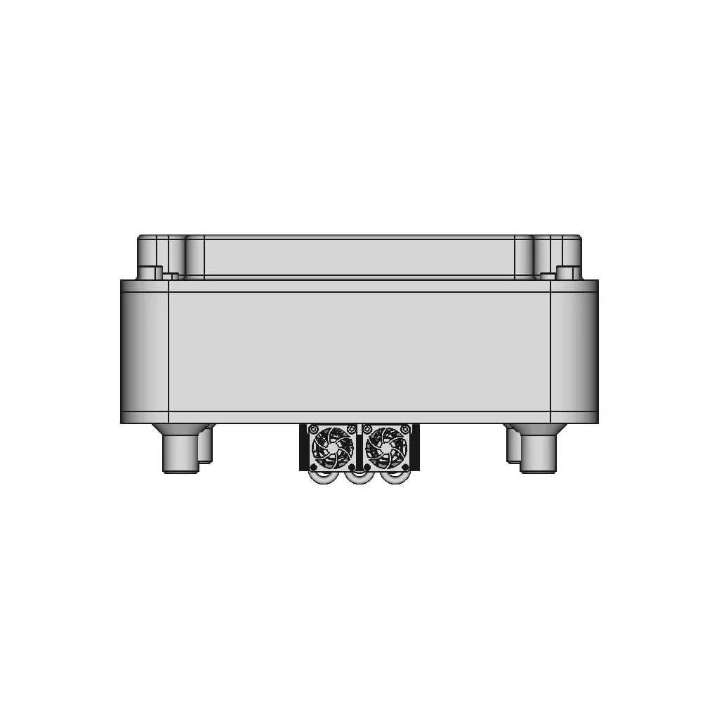 Ip67 Electronics Box With Cooler - Downloadable CAD Representation_90_0_degree_snapshot