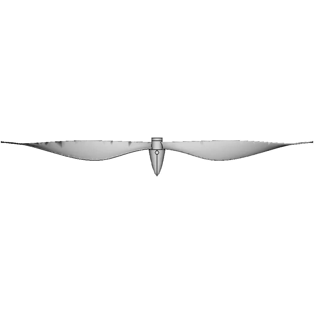 Propeller 11" | 3D Engineering Design File_0_0_degree_snapshot