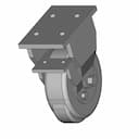 6"X2" Directional And Fix Wheel | High-Quality CAD Model_60_30_degree_snapshot
