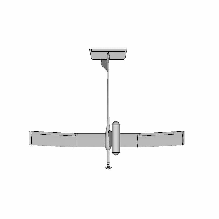 Sky Observer (Skylark) 2M Fixed Wing Fpv Uav | High-Quality CAD Model
