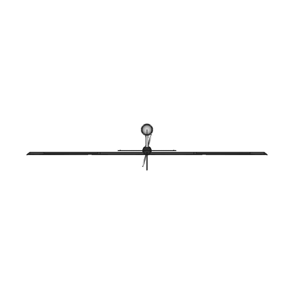 Sky Observer (Skylark) 2M Fixed Wing Fpv Uav | High-Quality CAD Model_270_0_degree_snapshot