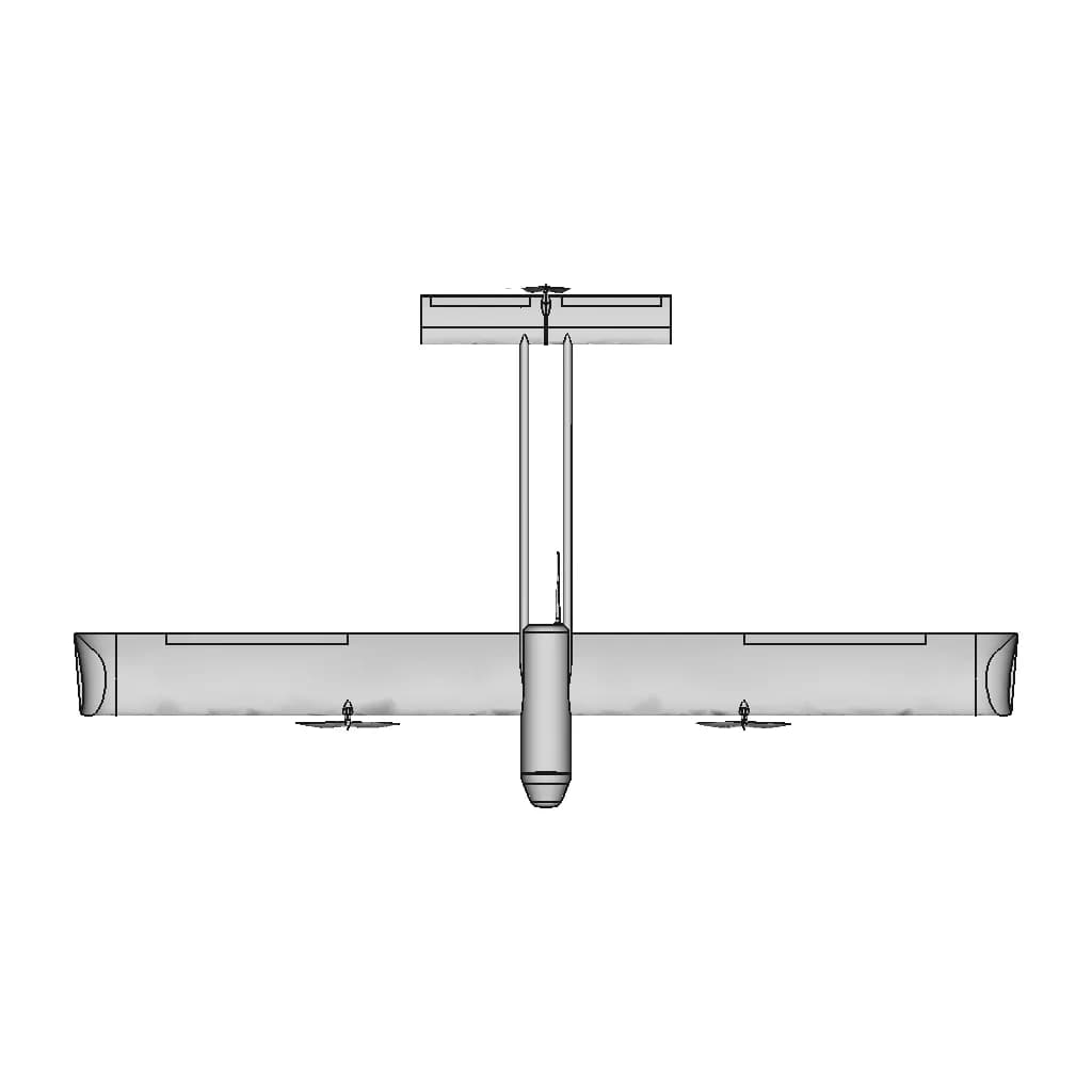 Vtol Uav For Surveillance | High-Quality CAD Model_0_0_degree_snapshot