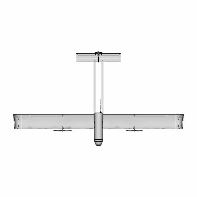 Vtol Uav For Surveillance | High-Quality CAD Model