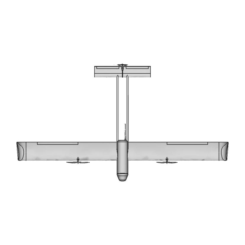 Vtol Uav For Surveillance | High-Quality CAD Model