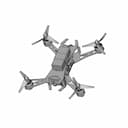Drone (Fpv-Quadcopter) - Downloadable CAD Representation_60_30_degree_snapshot