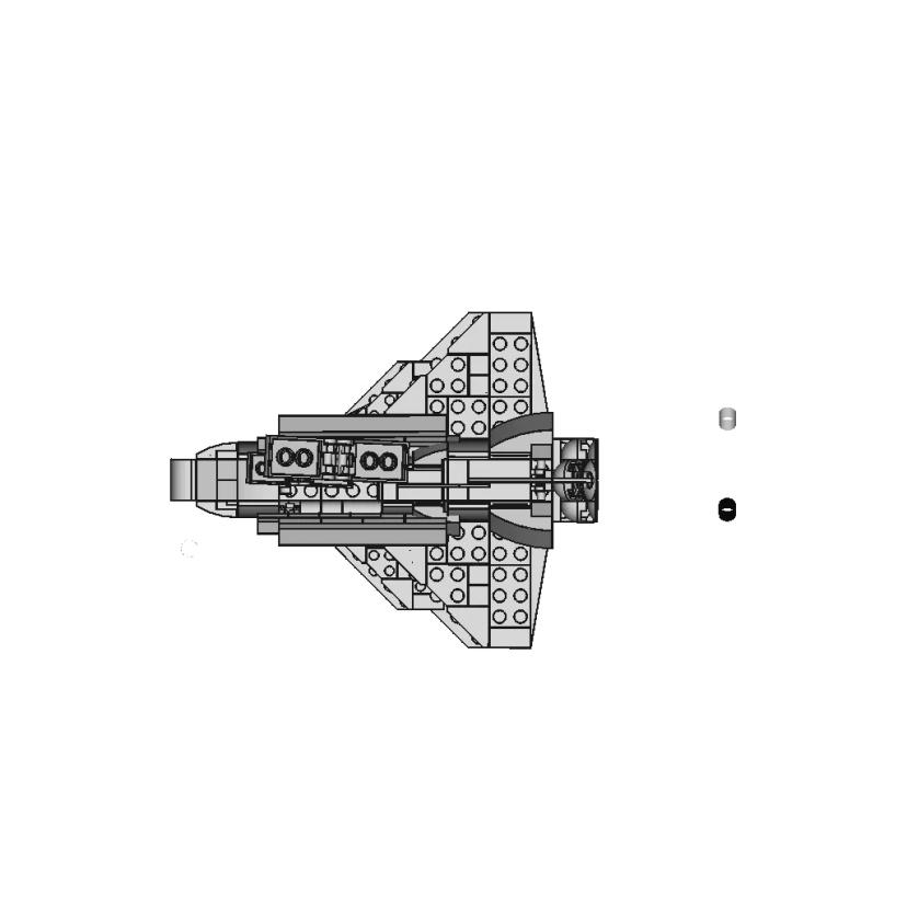 Lego Rymdfärja 31134 - Downloadable CAD Representation
