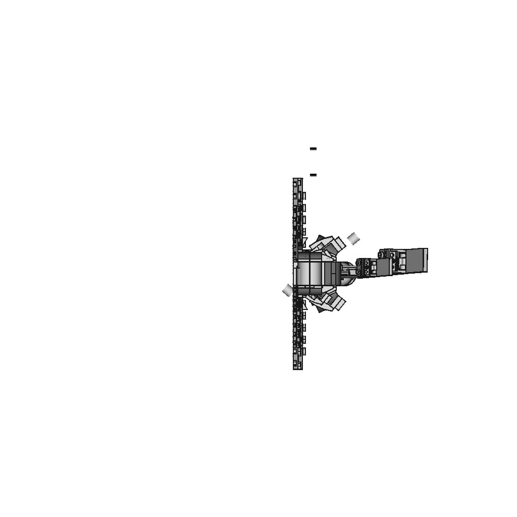 Lego Rymdfärja 31134 - Downloadable CAD Representation_0_270_degree_snapshot