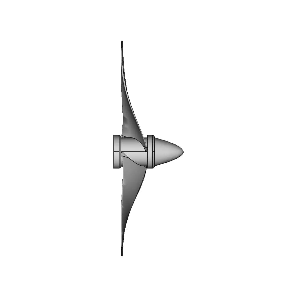 Propeller 3 Blade (3.9In) | High-Quality CAD Model_0_270_degree_snapshot
