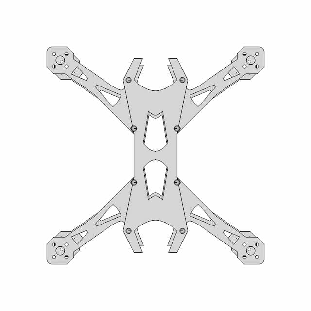 Drone Frame (Small 20X20Cm) - Standard Mechanical Component