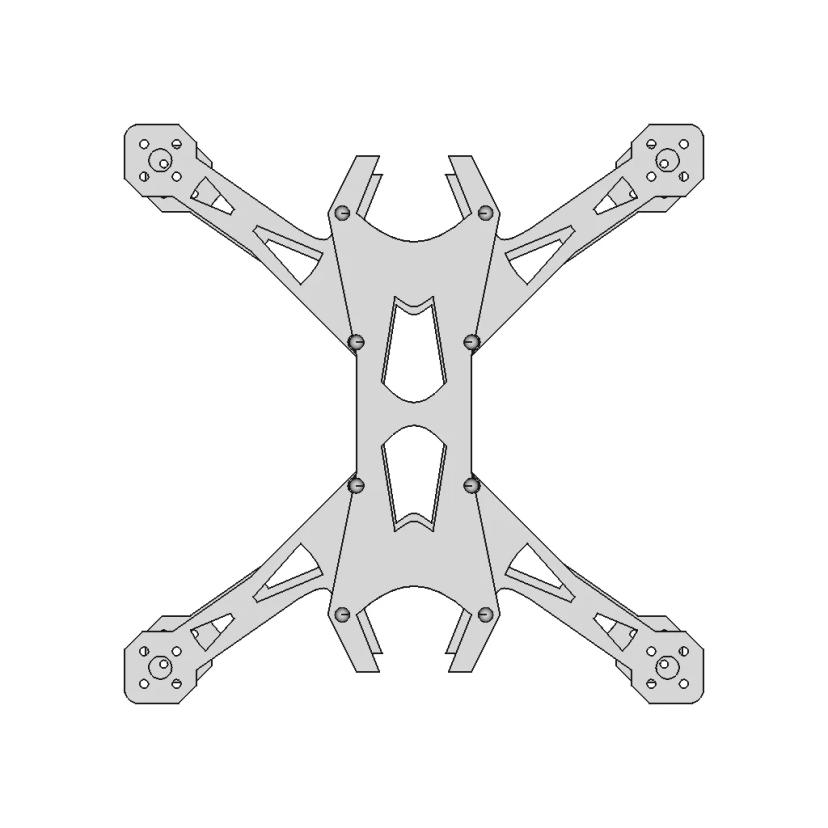 Drone Frame (Small 20X20Cm) - Standard Mechanical Component
