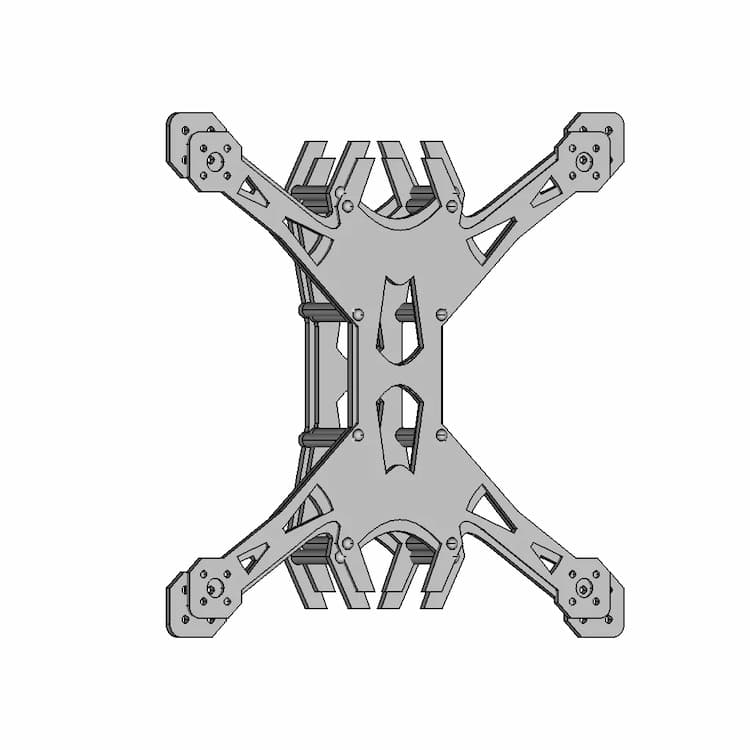 Drone Frame (Small 20X20Cm) - Standard Mechanical Component