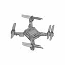 Quadcopter Drone Frame - Downloadable CAD Representation_270_0_degree_snapshot