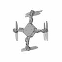 Quadcopter Drone Frame - Downloadable CAD Representation_60_30_degree_snapshot