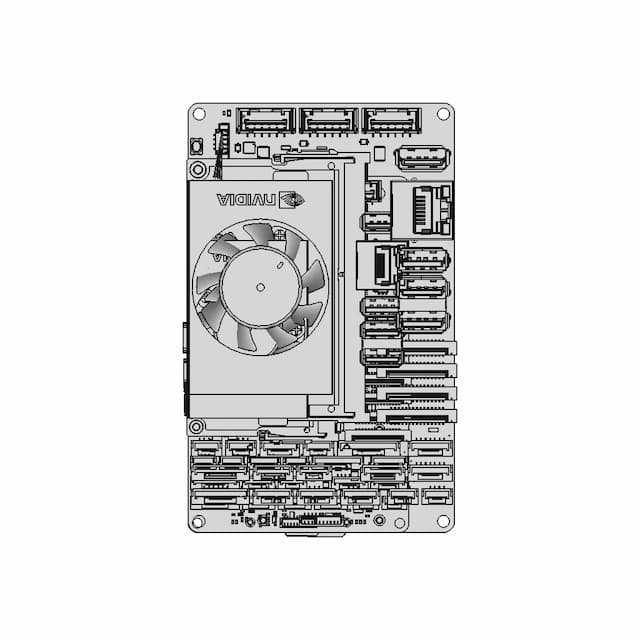 Ark Electronics Nvidia Jetson Orin Nx Flight Controller | 3D Engineering Design File