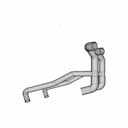Lower Engine Hose Jcb Th | 3D Engineering Design File_0_90_degree_snapshot