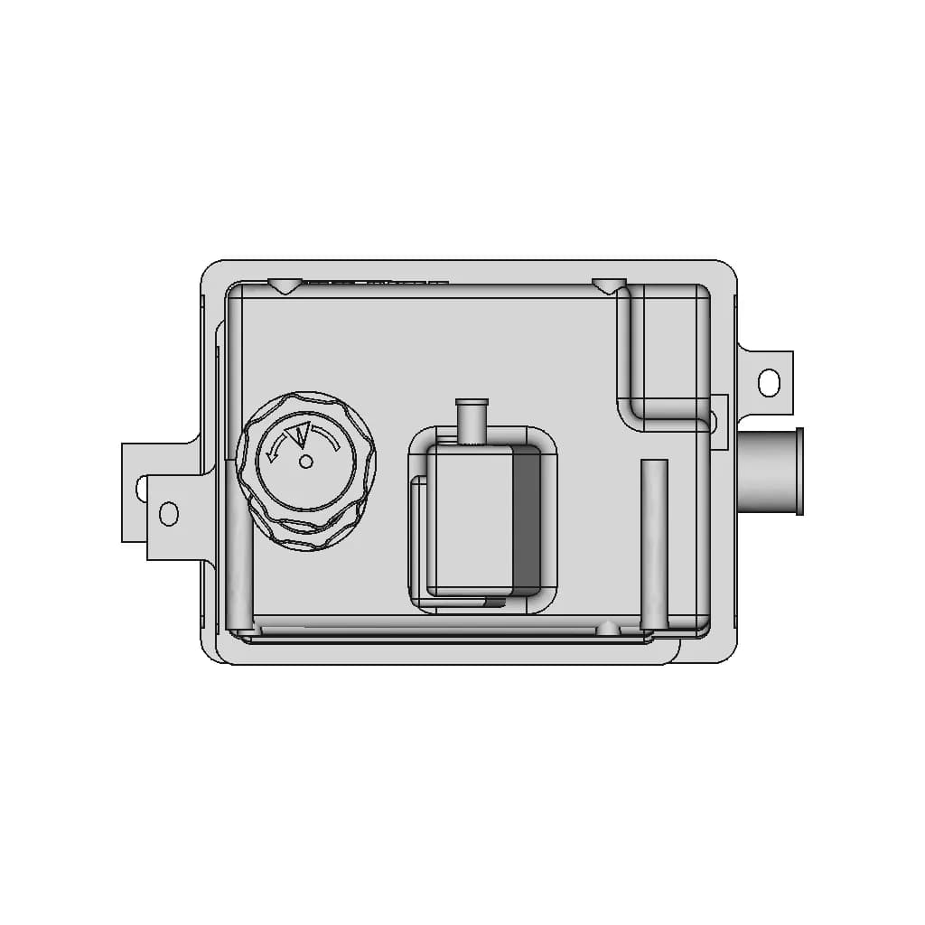 Radiator Expansion Tank | 3D Engineering Design File_270_0_degree_snapshot