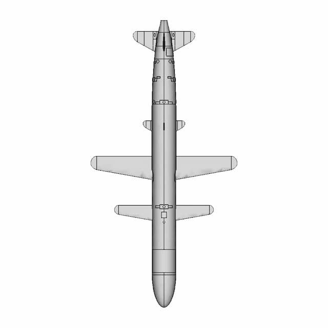 Kh101 And Kh555 - Downloadable CAD Representation