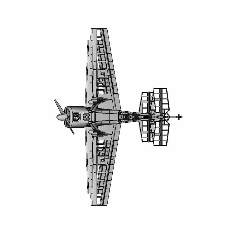 Rc Extra 230 | High-Quality CAD Model