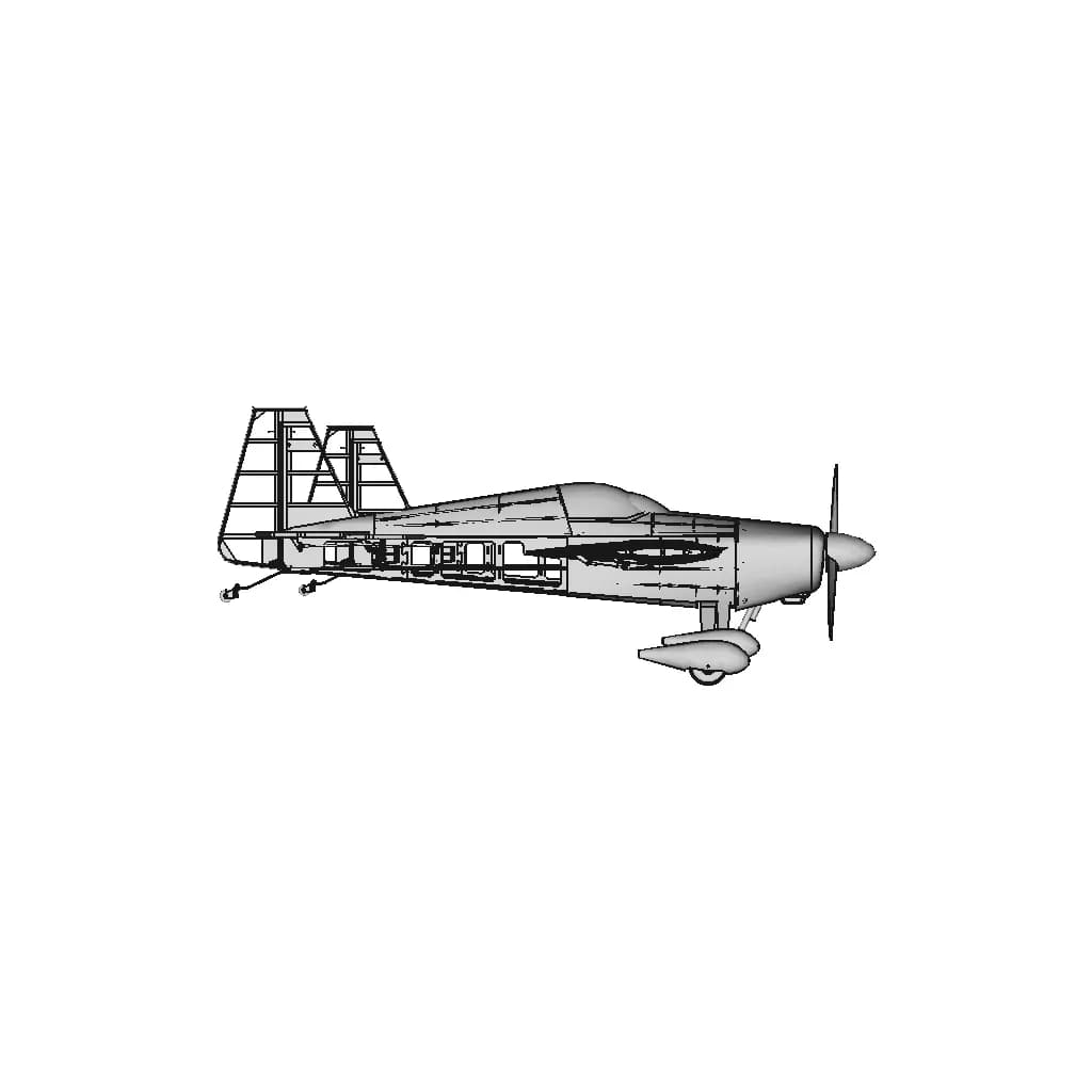 Rc Extra 230 | High-Quality CAD Model_90_0_degree_snapshot