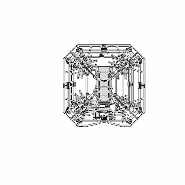 Industrial Inspection Drone - Downloadable CAD Representation